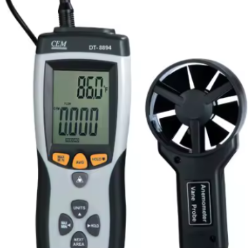 DT-8894/8897 Probador profesional de velocidad del viento, temperatura, volumen y presión